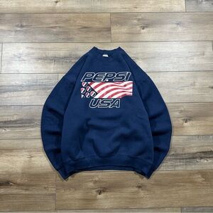 Vintage 90’s Pepsi Made in USA Crewneck Sweatshirt